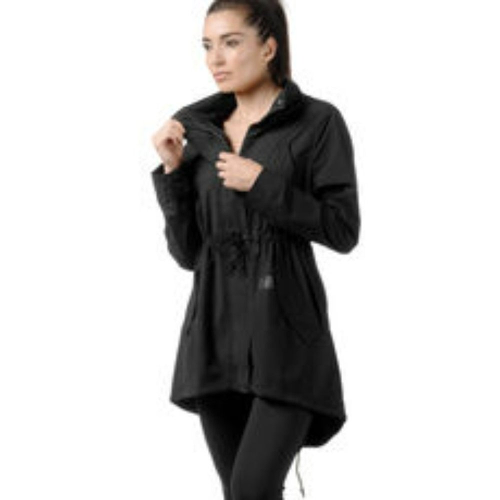 Reebok Noble Fight Fishtail Parka Jacket Women's Small/Medium